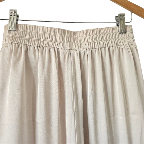 RDI Women's Wide Leg Elastic Waist Minimalist Pants, Cream, Size XS - Picture 6 of 10